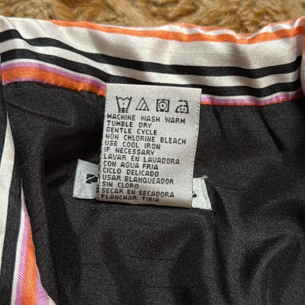 Perceptions Women's Striped Multicolor Blazer size 18 - Picture 8 of 12